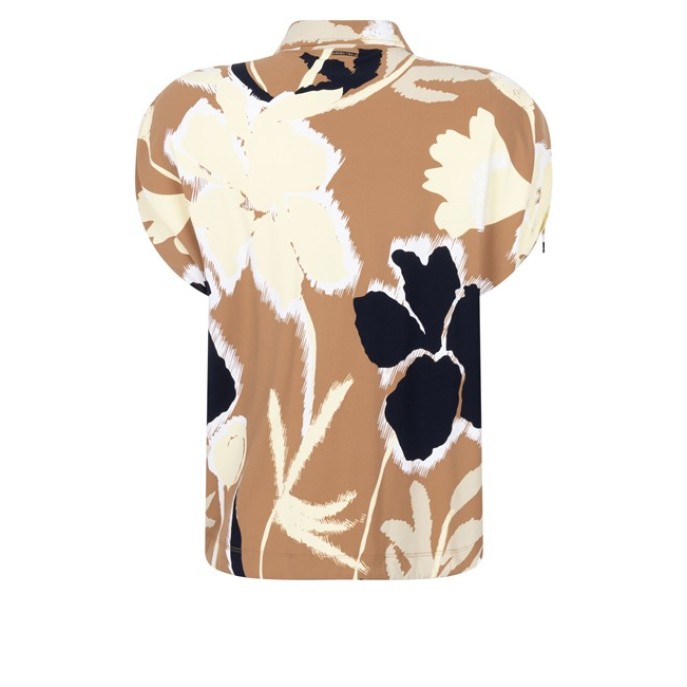 Zoso Travel Blouse Georgina Summercamel Butteryellow